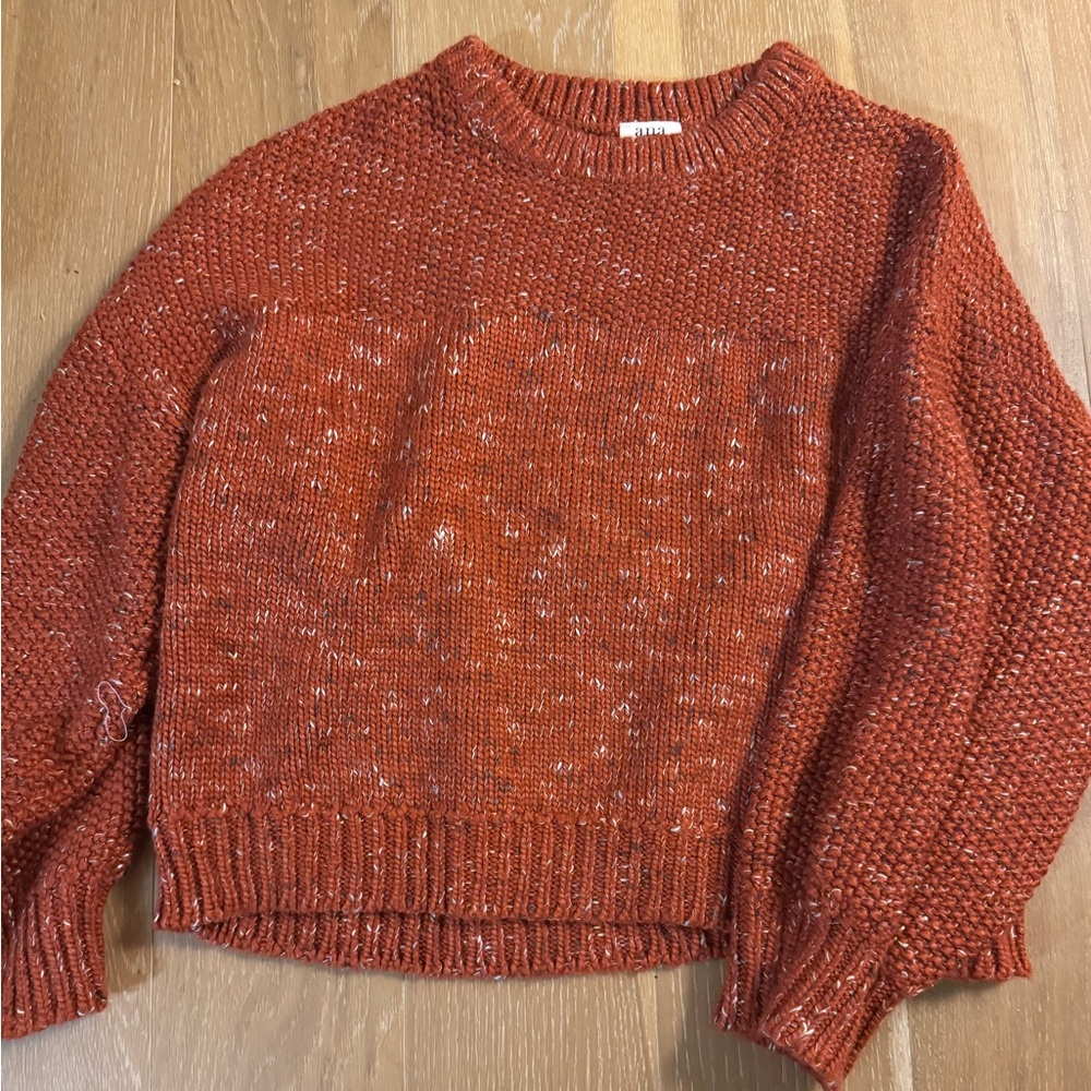 Red sweater ANA